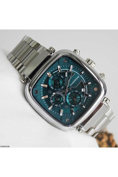 Chaperone Ch002596 Men's Wrist Watch with Steel Band