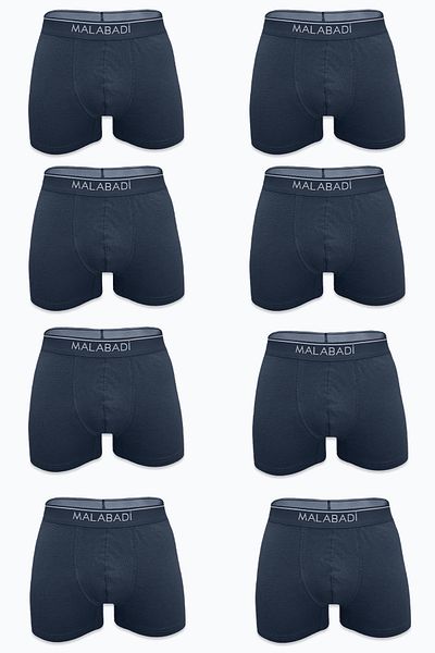 Malabadi Men's Smoked 6-Piece Premium Collection Modal Boxer 6m252