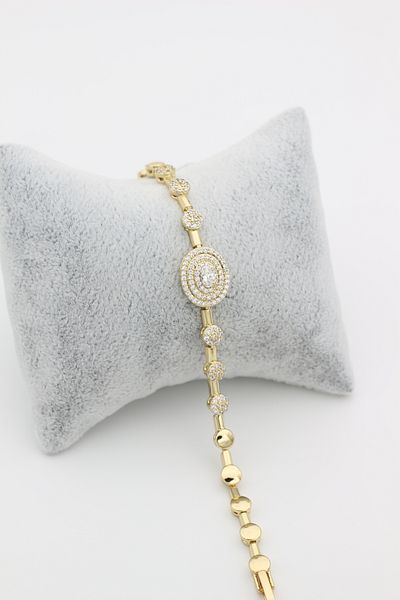XUPING JEWELRY Style Pearl/Xuping Jewelry Lumina Zircon Stone Bracelet