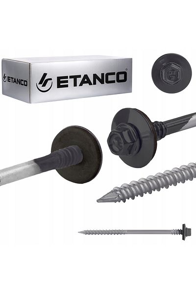 Etanco Wkręty GTRW SP A19 6,4/7,0x140mm RAL 7016