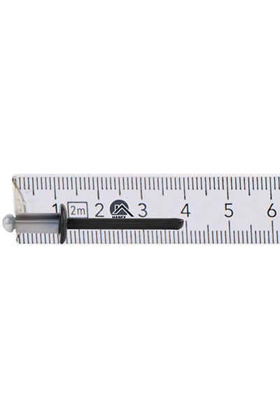Etanco Nity otwarte aluminiowe 4,8x10mm RAL 9005