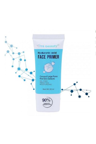 Kiss Beauty Moisturizing Makeup Base, Kiss Beauty, Primer, with Hyaluronic Acid, 35 ml
