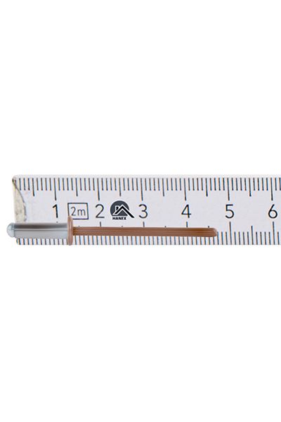 Etanco Nity otwarte aluminiowe 4x12mm RAL 8004