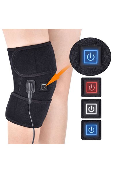 Türkiye Electric Knee Heating Pad USB Heated Knee Brace Support for Arthritis Joint Old Cold Leg Knee Warmer