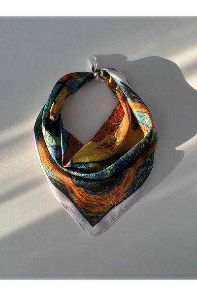AGAPI Scarf Vincent Van Gogh Special Design Bandana Scarf
