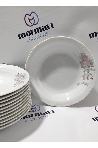 Porland Porcelain Dream 12 Pieces 19 cm (Large) Deep Plate