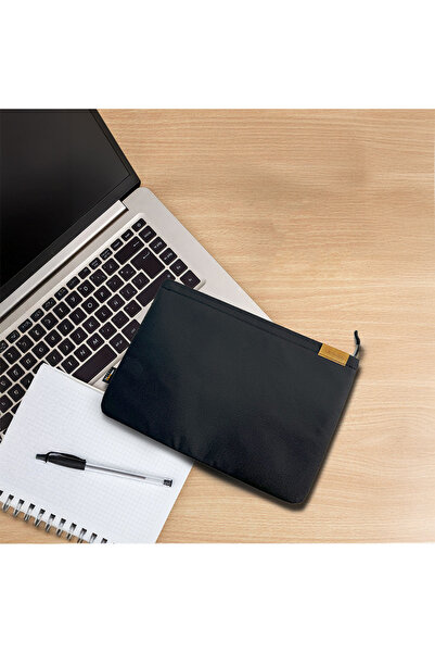 Lenyes LB512 حقيبة كمبيوتر محمول مقاومة للماء مقاس 14 بوصة مع حزام كتف رمادي