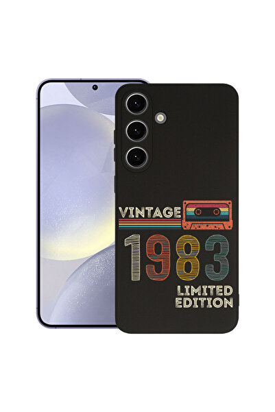 bestcase ® Husă premium din silicon pentru Samsung Galaxy S25, 1983 - Bandă a...