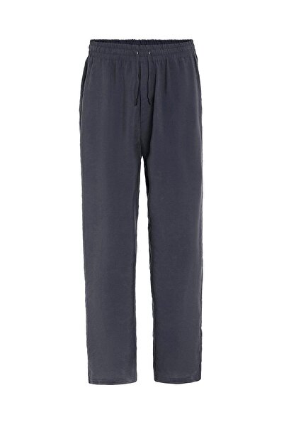 VAMOSCLO Baggy Fit Modal Kumaş Pantolon Antrasit