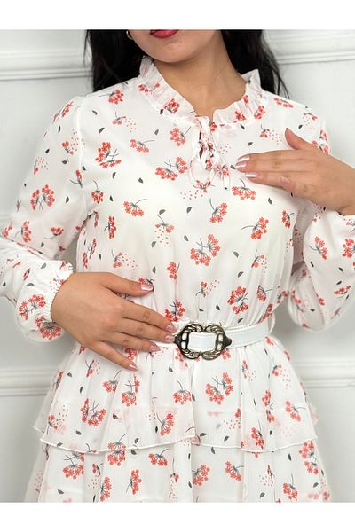 RACE FASHİON 3 Layer Chiffon Tunic Rc2002