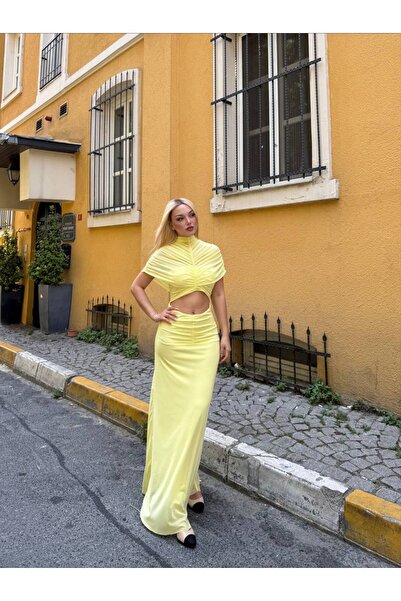 auzou eveil Kadın tül detaylı elbise YENiLİK SEVENLERE