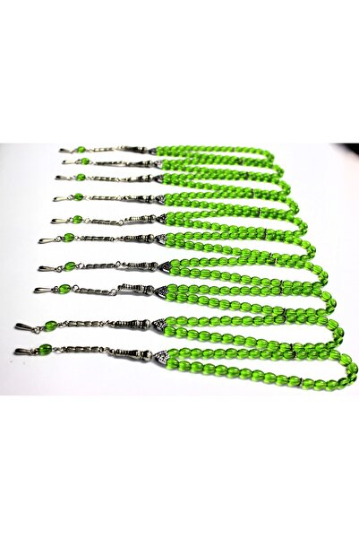 Lio20 مجموعة مسبحة زجاجية مكونة من 10 قطع من حجر أونيكس - إكسسوار هدية وبوجيت...