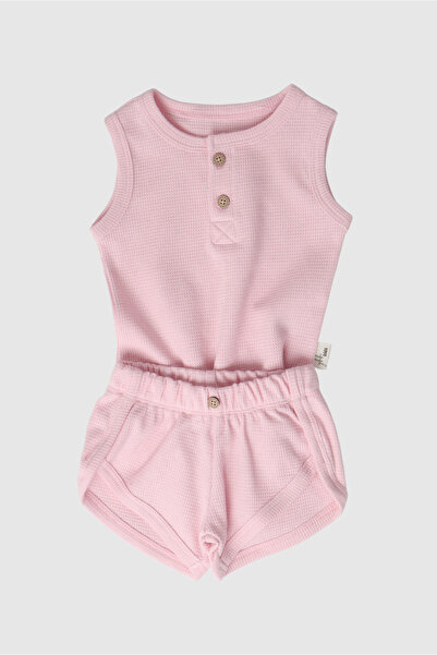 YHH Kids Zıbın Shorts Summer Cotton Baby Set