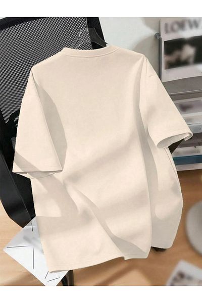 COHERENT Unisex Men/Women Kurami Custom Printed Oversize Cotton T-Shirt
