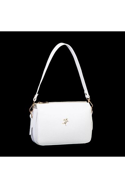 Nas Bag Geantă de umăr și crossbody pentru femei Victoria albă