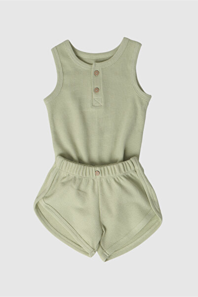 YHH Kids Zıbın Shorts Summer Cotton Baby Set