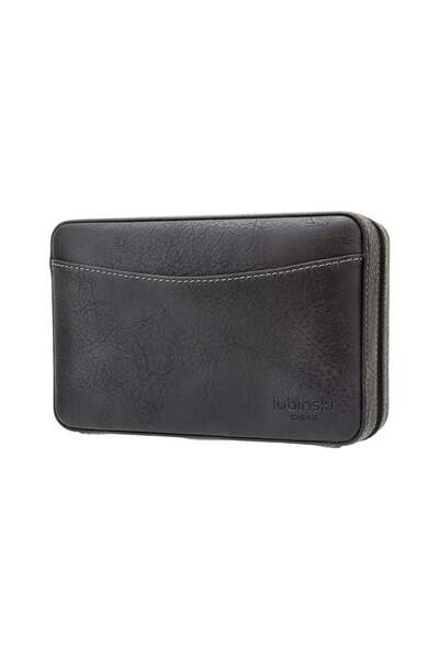 Lubinski Yeni Seri Special Edt. Deri Puro Taşıma Çantası Gri Çakmak+V-Cut Kes...