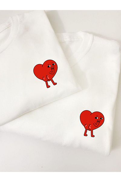 Etiole Studio Heartbd Dear Combination T-Shirt |   Dear T-Shirt Combination – Unisex Oversize