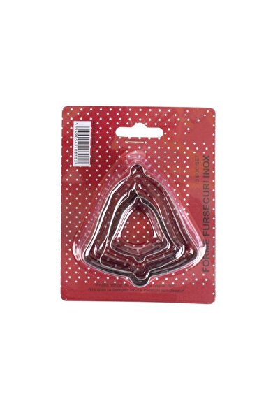 gogiva Set de forme pentru biscuiți, oțel inoxidabil, clopoței, 3 buc.