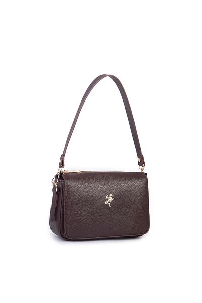 Nas Bag Geantă de umăr și crossbody pentru femei Brown Lopez