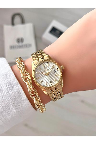 Homies Women's Wristwatch - Original Product - Bracelet Gift - 3 ATM Waterproof