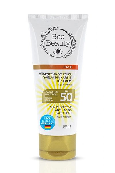 Bee Beauty Spf 50 Sun Protection Anti-Aging Face Cream – High Protection with Anti-Aging Effect, 50
