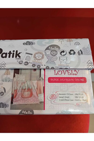 HİKMET طقم غطاء لحاف للأطفال مكون من قطعة واحدة من القطن بنسبة 100% مع غطاء وسادة مزدوج من RANFORCE مقاس 100 × 150