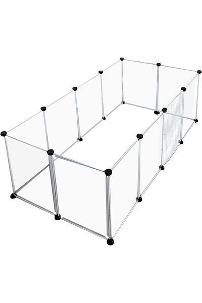 Türkiye Pet Playpen Dog Exercise Pen Large Portable Dog Fence with Door 12 Panel for Dogs Cats Pets Suitable