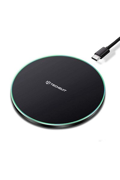Techsuit Încărcător wireless 15W 3A - Premium (CHWR031) - Negru