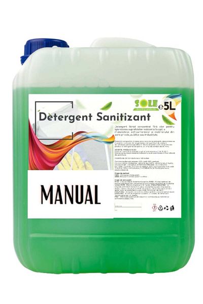 Ecosol Detergent Sanitizant Manual 5 L