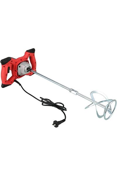 Hi Max (HI-ET3856) 1300W Electric Handheld Concrete Cement Mixer, Portable 220V Plaster Paint Mixer