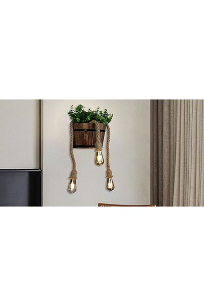 Hummer Wall Light with Ropes E27*3L