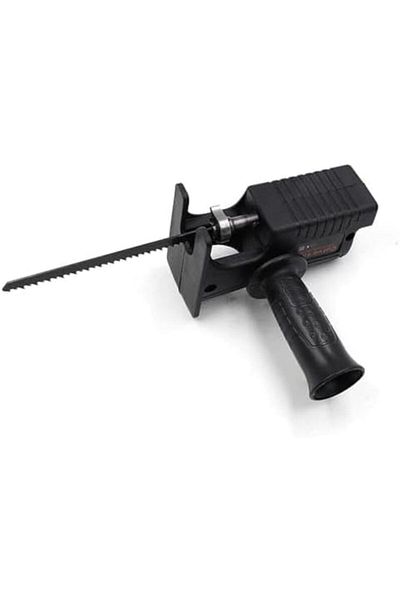 Generic Liygle Electric Drill Reciprocating Saw Adapter – Wood Cutting Tool With 3 Saw Blades