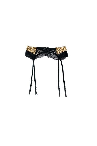 Lemila Portjartier Animal Print with Lace