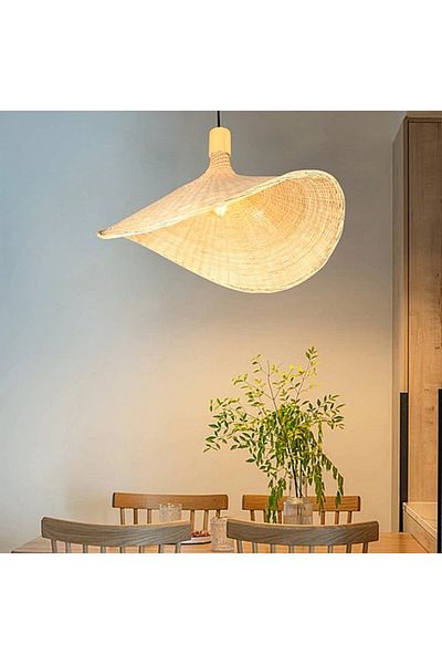 Hummer Single Modern Straw Design Pendant E27 Diameter 50 cm