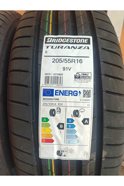 Bridgestone 205/55R16 TURANZA6 (2025)