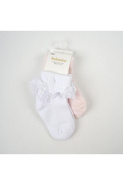 Toptan Bulurum Katamino Akel 2Pcs Ax. Baby Socket Socks K44023 (Price Is for 1 Piece)