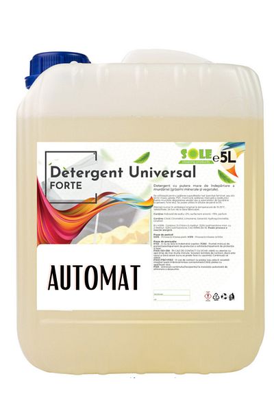 Ecosol Detergent universal forte, automat 5L