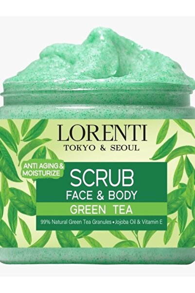 LORENTİ Scrub Face&Body Green Tea 500 ml