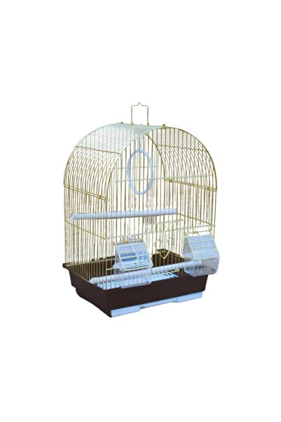 Others Gold metal cage for small birds