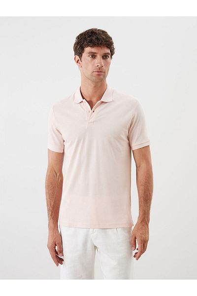 LC Waikiki Ανδρικό μπλουζάκι με κοντό μανίκι Polo Neck New Season - S52213Z8