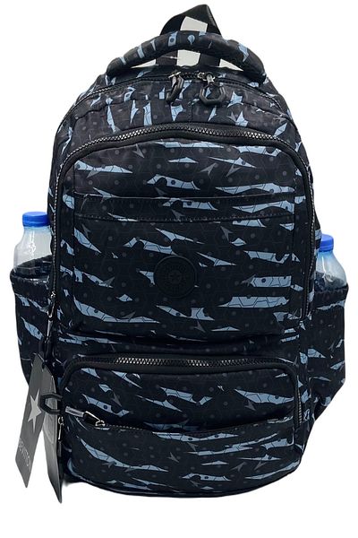 Harmela School Bag Waterproof Fabric Geometric Pattern Unisex School Backpack 20257