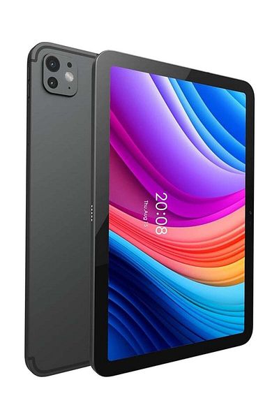 OTEETO تابلت TAB 15/10.1 بوصة/شريحة اتصال 4G/تصميم مميز/نمط iOS/شريحتي اتصال 5G/ذاكرة وصول عشوائي 8 جيجابايت + ذاكرة قراءة فقط 512 جيجابايت/رمادي