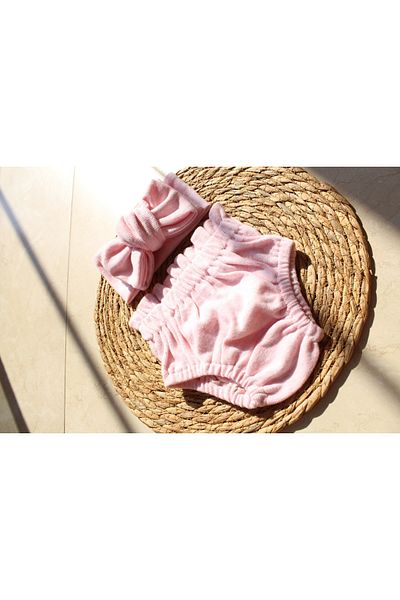 Lolidenss Pink Shorts Band Set