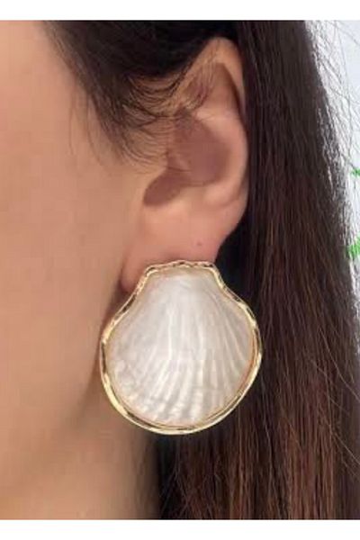 Twinssis Accessories Seashell Mussel Earrings