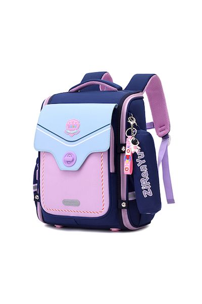 OricareFain School Backpack, NEVERMORE, Water Resistant, Breathable Straps, 39 x 30 x 20 cm, Pink