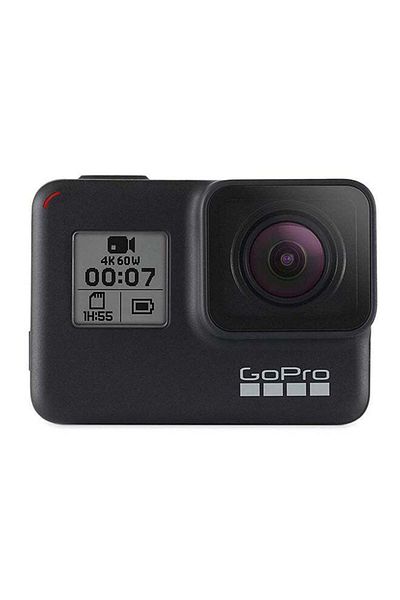 GoPro Hero7 Sports Digital Action Camera Black with 12MP, 4K60/1080p240 video resolution