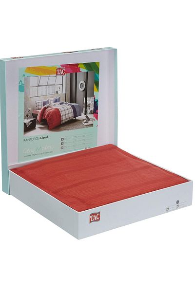 Taç Ranforce 100% Cotton Single Youth Duvet Cover Set
