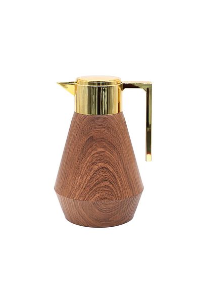 Generic 1L Premium Wooden Coffee and Tea Thermos