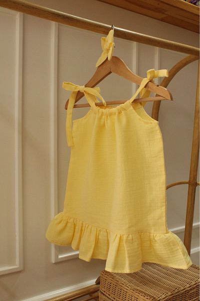 Lolidenss Yellow muslin dress